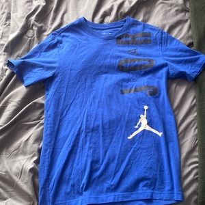 royal blue jordan shirt